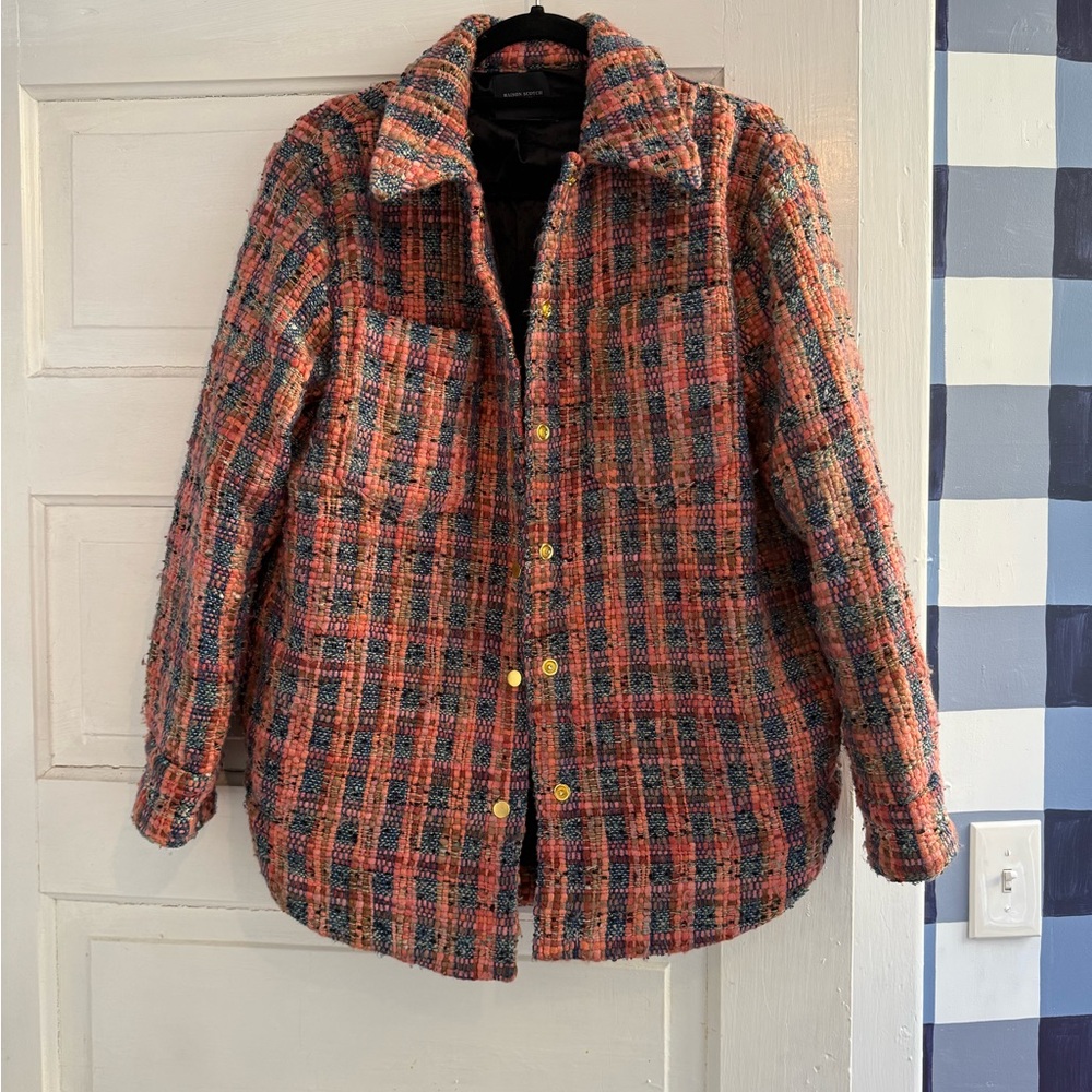 Maison Scotch tweed jacket